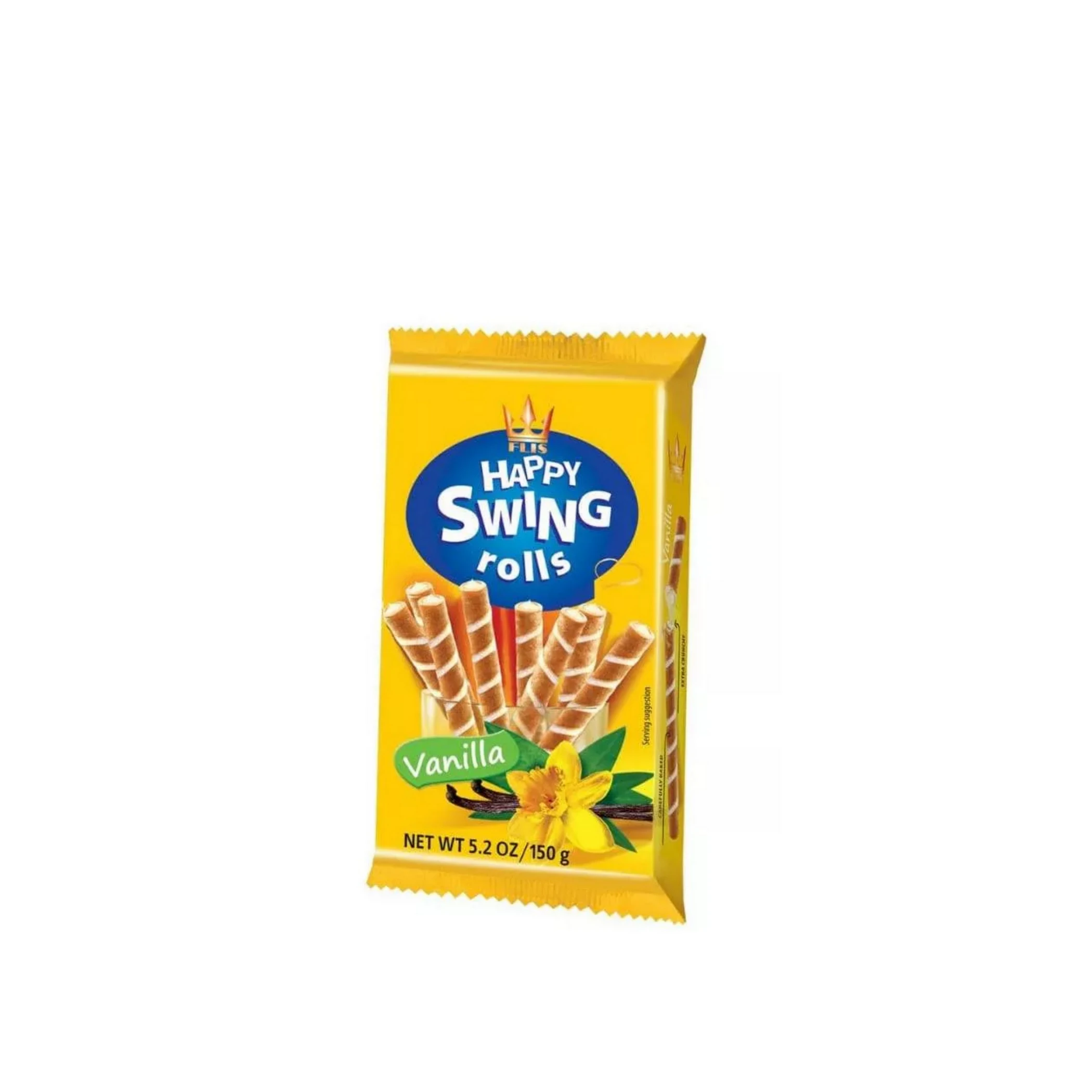 Happy Swing Rolls Vanilla 150Gr